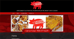 Desktop Screenshot of lechondenegron.com